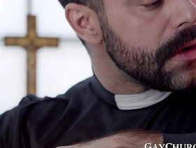 Sacred sexual punishment for horny teen sinner in church taiwan straight gay porn