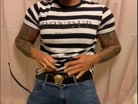 Slave I'm your daddy come and suck my BBC latino bear tattooed - VIKTOR ROM - bear gay porn japan