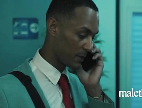 Straight Guy's Late Night Flight Adventure - Dillon Diaz, AJ Sloan gay asia porn