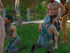 MegaOral - how many blowjobs can AAF handle? The answer is - MANY gay hot boys porn