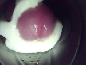 Inside of my Fleshlight with Creampie chinese gay couple porn