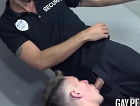 Tattooed stud Zak Bishop dominated horny officer Jace gay porn jap dirty porn