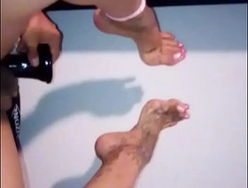 Sexy femboy in heels loves playing with her huge dildo porn gay korean handsome