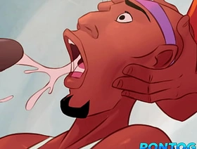 Astros do Basquete Completo - As maiores pirocas dos Desenhos Gays chinese chubby gay porn