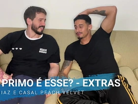 Yuri Diaz e Mr Peach Velvet hot brazilian gay porn