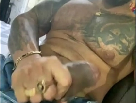 Gay pornstar flexing muscle and strocking nipples while you masturbate me chinese dick gay porn