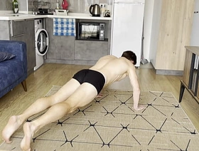 This is what I do every morning! chinese abs gay porn