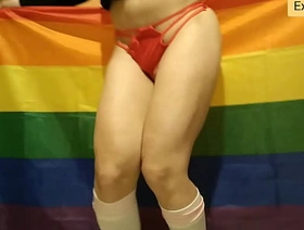 Extreme anal insertion in sospension with an huge pumpkin (faggot version) chinese mature gay porn