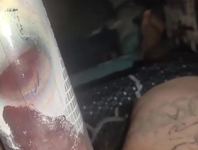 Here's my DICK, I'm training him with a vacuum pump! I have already made  3 centimeters korean gay spanking porn