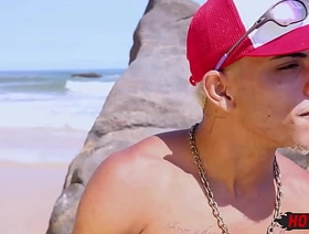 Mega orgia dos novinhos na praia! japan hypno gay porn