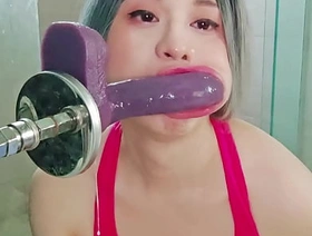 Asian CD's First Time Solo With Her Sex Machine japan hunks gay porn