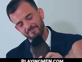 The pulsating cock of kinky businessman Marco Napoli is deeplythroated sensual rubs japan gay porn